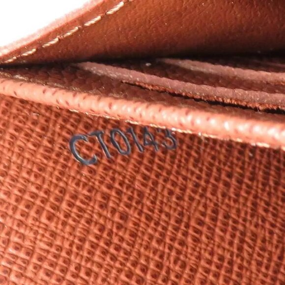 Auth LOUIS VUITTON Monogram Portefeuille Sarah Long Wallet Brown - Picture 8 of 11